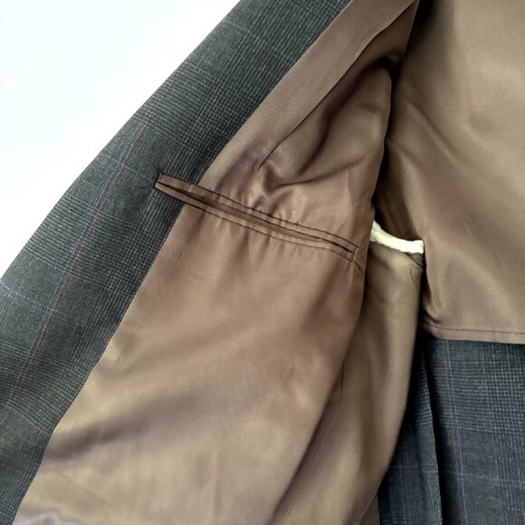 VTG Brooks Brothers 346 Sport Coat Size 42 Wool Blazer Suit Jacket Made in USA - Picture 5 of 10